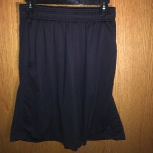 Black Reebok shorts